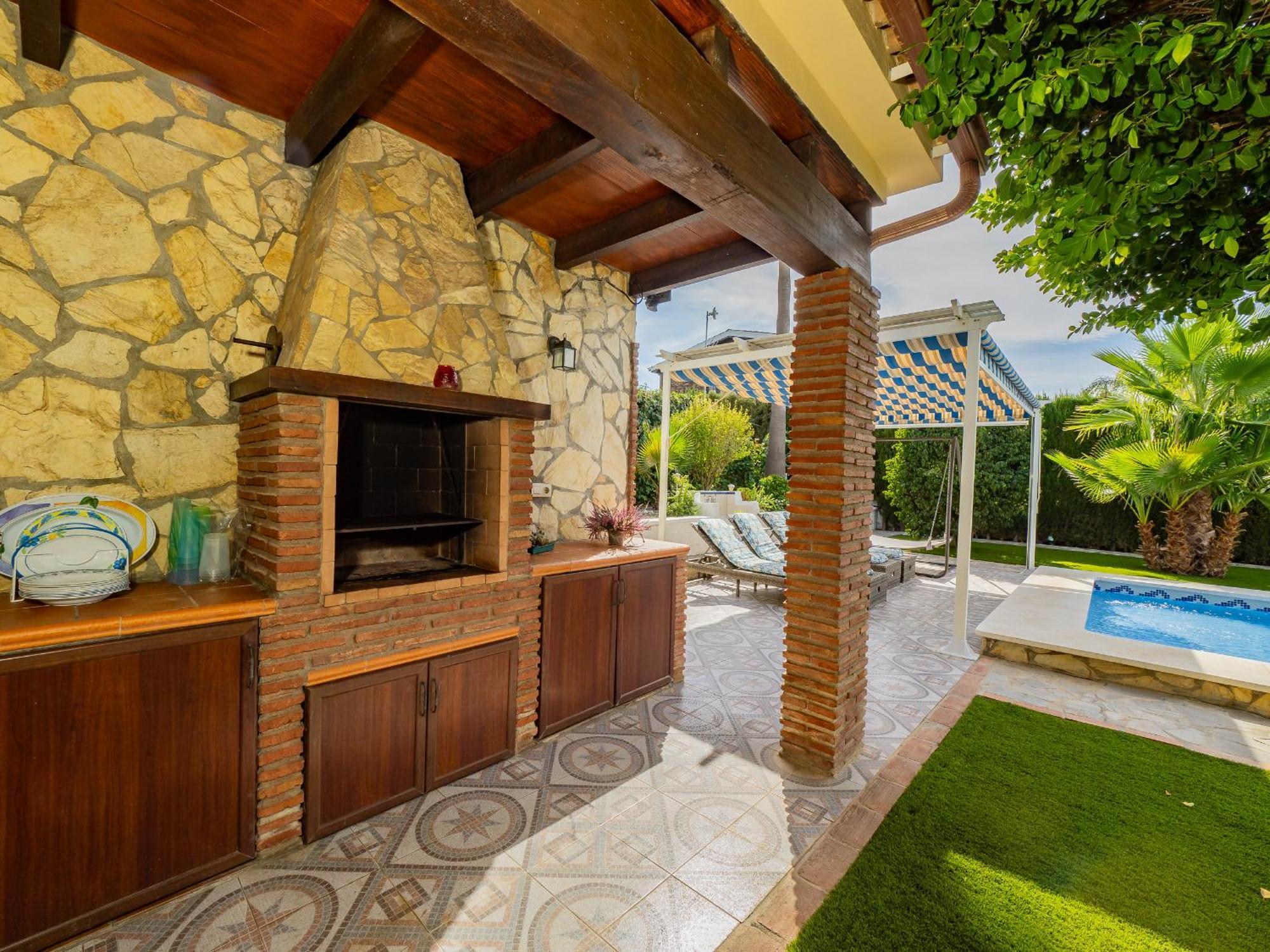 Villa Paraiso Las Malvinas Malaga Bagian luar foto